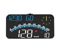 G10 GPS Car HUD Gauge Digital Speedometer Head Up Display Smart MPH OverSpeed Alarm Reminder Meter For All Model Easy To Install