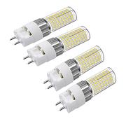 G12 LED Bulb 16W Bi-Pin Corn Light, 6000K Cool White, Pack of 4 | 1600 Lumen, Equivalent 160W Halogen/Incandescent Bulb, Ceiling Light Floodlight for House Street Garage Landscape Warehouse