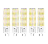G12 LED Bulb Metal Halide LED Replacement 18W, CMH-T T6, G12 Plus Bi Pin MasterColor CDM-T HID Bulb Replacement 85V-265V, 5 Pack(Natural White)