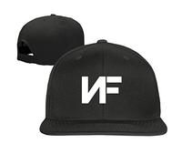 G1Y3CVB-CAP Cool Unisex NF White Font Baseball Hip-hop hat Black