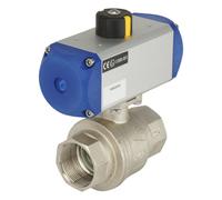 G2'' 2-Way Brass Pneumatic Ball Valve Spring Open - BL2BA