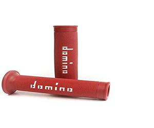 G2 by Domino Moto GP 22mm Handlebar Grips (Red/White)