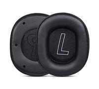 G2 Earpads Replacement Protein Leather Memory Foam Ear Pads Cushion Cover Compatible with Edifier Hecate G2 Gaming Headsets (Black L/R Printed)