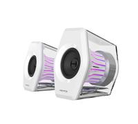 Edifier G2000 Pro Bluetooth Computer Speakers with 7.1 Virtual Surround Sound, RGB Lighting, USB/AUX Input Desktop Speakers, Ideal Gaming Desk Accessories for PC, PS5, Switch, Game Console (White)