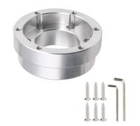 G29 G920 G923 Steering Wheel Adapter Plate Kit for Logitech, 70mm/2.75inch PCD Racing Wheel Adapter Car Modification Part Replacement Fit for 13 14in Steering Wheel (Silver)