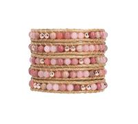 G2F DESIGN Bracelet for Women - Handmade Vegan Boho Natural Stone Layered Bracelet, Thailand Bohemian Stackable Beaded Wrap Bracelets, Summer Hippie Bracelet Stack, Fashion Jewelry Gifts, One Size