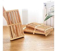 G2J Brothers® Dual Foot Massager Roller. Relieve Plantar Fasciitis, Stress, Heel, Arch Pain - The Original - Shiatsu Acupressure Relaxation. Full Instructions/Reflexology Chart. Set of 1