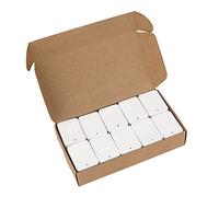 G2PLUS 1000PCS Mini Blank Tag - White Paper Label for Jewelry, Clothing Display, Pricing and Crafts, 3.5x5CM