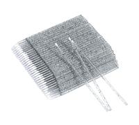 G2PLUS 200PCS Micro Applicators, Crystal Black Eyelash Extension Applicators