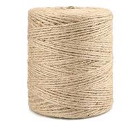 G2PLUS 250M Jute Twine String 2.5MM Bakers Twine for DIY Crafts Arts and Gardening Applications