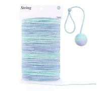 G2PLUS 2mm Gradient Colour Jute Twine, 50m Mint Green Crafting String | 3Ply for DIY Art Crafting, Gift Wrapping, Wedding Decor, Floral Arrangement, Home Decoration,