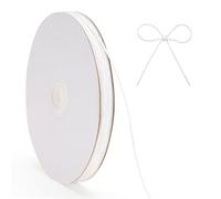 G2PLUS 2MM White Paper Twine: 100M Paper String, Gift Wrapping Twine for DIY Crafts, Crocheting, Gift Wrapping, Home and Party Decorations