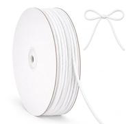 G2PLUS 3mm White Macrame Cotton Rope Cord: 100m Craft Cotton Twine String