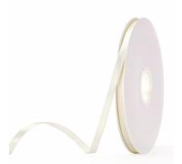 G2PLUS Ivory Satin Ribbons 6mm: 100Yards Thin Gift Wrapping Ribbon for Wrapping Presents, Making Cards, Craft Projects,Christmas Decorations