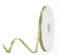 G2PLUS Satin Ribbons Sage Green: 6mm x 100Yards Thin Gift Wrapping Ribbon for Wrapping Presents, Making Cards, Craft Projects,Christmas Decorations