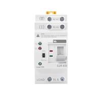 G2R Automatic Transfer Switch 220V Din Rail ATS PC Type Dual Power Electrical Selector Switches Uninterrupted Power 63A(2P 63A 220V)