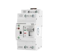 G2R Din Rail 2P ATS Electric Switch Manual Transfer Switch 110V 220V Coil PC Type Switch City Power to Generator 63A(220V,G2R 2P 40A)