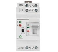 G2R Din Rail 2P Electric Switch Manual Transfer Switch 110V 220V Coil PC Type 63A(110V,G2R 2P 40A)