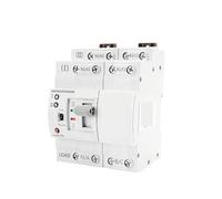 G2R Din Rail ATS Automatic Transfer Switch Electrical Selector Switches Dual Power Switch Din Rail 2P 4P 220V CZAOINCU(G2R 2P 63A)