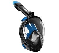 G2RISE SN01 Full Face Snorkel Mask with Detachable Camera Mount, Anti-Fog and Foldable Design, Advanced Breathing System for a Safe Adults/Kids Snorkeling Experience (BlackBlue, XS)