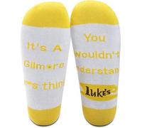 G2TUP 2 Pairs Gilmore Girls Socks Luke’s Cup Socks It’s A Gilmore Girls Thing You Wouldn’t Understand