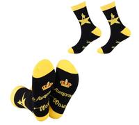 G2TUP 2 Pairs Musical Merchandise Broadway Socks Awesome Wow Gift Drama Star Gift