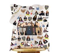 G2TUP 99 Branch Tote Bag Jake & Amy & Schmidt & Gina & Holt Fans Gift Bing Pot Shoulder Bag Holt & Amy 99 Merch, Bing Pot Tg, L