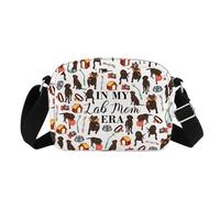 G2TUP Chocolate Labrador Lover Gift Lab Mom Era Makeup Bag - Chocolate Labrador Owner Cosmetic Bag, Lab Mom Era HS, Accountant Definition Mb