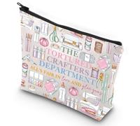 G2TUP Crafters Cosmetic Makeup Bag Crafter Gifts Crafting Lover Zipper Pouch Bag Crafting Survival Kit Crafting Merch, Crafters MG, 无