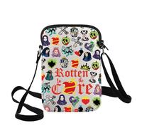 G2TUP Descendants Crossbody Bag Descendants Fans Gift Rotten To The Core Adjustable Strap Bag Descendants Merch