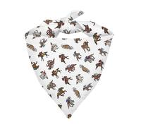 G2TUP Dog & Cat Owners Gift Horse Racing Bandana Pet Scarf Dog Lover Doggy Mom Gift Trackside Elegance for Derby Lovers (Horse Racing DB)