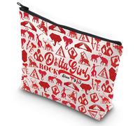 G2TUP Elephant Sorority Makeup Bag Sorority Sister Gift Paraphernalia Girls Rock Since 1913 Cosmetics Bag Sisters Merch, Rock Since New, Makeup Bag