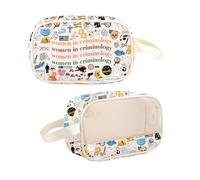 G2TUP Forensic Scientist Gift - Forensics Makeup Bag for Investigator & Criminologist, Women In Criminology TM