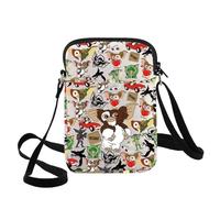 G2TUP Funny Gizmo Crossbody Bag Mogwai Fans Gift Midnight Scary Horror Movie Shoulder Bag Cartoon Character Merch, Horror Giz- Cb, Crossbody Bag