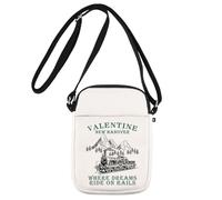 G2TUP Game Lover Crossbody Bag New Hanover Gifts Town Of Valentine Gifts Arthur Morgan Shoulder Bag, On Rails