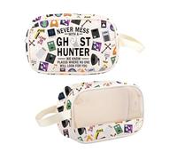 G2TUP Ghost Hunter Gift Will Look For You Clear Makeup Bag Paranormal Lover Travel Toiletry Bag Hunting Ghost Gift, Will Look For You TM