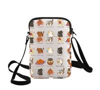 G2TUP Heroes of Olympus Movie Inspired Crossbody Bag Percy Movie Fans Gift Greek Mythology Shoulder Bag Magic Novels Merch, Pe Cat Cb