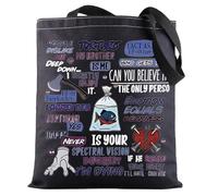G2TUP Horror TV Show Tote Bag Horror Character Fan Gift Can You Believe It The Perso Shoulder Bag Serial Killer Merch (Can You Believe TG)
