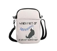G2TUP Husky Lover Gift: Aroooooooo Makeup Bag for Husky Mom & Owner - Zipper Travel Bag, Which Part of Arooo S