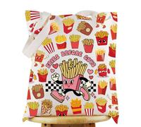 G2TUP Kawaii French Fries Tote Bag French Fries Lover Gifts Fries Before Guys Shoulder Bag Potato Chips Merch (Fries Before TG)