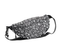 G2TUP Medical Pride Gift Ultrasound Doodle Waist Bag Future Cardiac Sonographer Belt Bag Heart Diseases Gift Black, Ultrasound Doodle WB