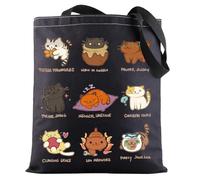 G2TUP Percy Movie Inspired Canvas Tote Bag - Percy Fan Gift - Half Blood Shoulder Bag - Heroes of Olympus Merch