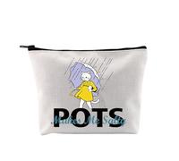 G2TUP POTS Awareness Gift POTS Makes Me Salty Makeup Bag POTS Syndrome Fighter Warrior Cosmetic Bag Dysautonomia Awareness Gift (POTS Makes Me Salty MB 2.0)