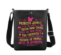 G2TUP Princess Donut Crossbody Bag Princess Donut Cat Gifts This Is An Outrage Gifts RPG Cat Shoulder Bag, Princessdonut Cb