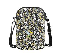 G2TUP Spirit Princess Crossbody Bag Adventure Fairy Gifts Think Happy Thoughts Gifts Fairy Tale Spirit Princes Shoulder Bag, Greenspirt Bl, Western
