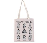 G2TUP Today I'm Feeling Tote Bag Handbag Merch, Today I'm Feeling Tb, L