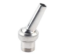 G3/4 Male Thread Fountain Nozzle Adjustable Multi Direction Jet Spray Head Universal Direct Water Jet Nozzle for Garden Pond Amusement Parks Stainless Steel 25mm