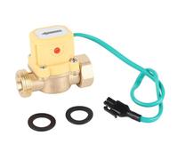 G3/4 Water Pump Flow Sensor Pressure Switch, Automatic Control Adjustable HT-200, 6 Points Pneumatic Pressure Flow Switch for Hot Cold Water, Low Pressure Startup, Magnetic