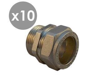 G3/4''x15mm Compression Fitting WRAS [10 pieces]