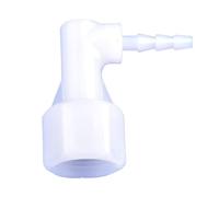 G3/8 to 3.2~14.2mm PP Female Thread Elbow Connector Garden Water Nozzle Aquarium Tank Adapter Irrigation Hose Joint(7.9-G3I8,200 Pieces)